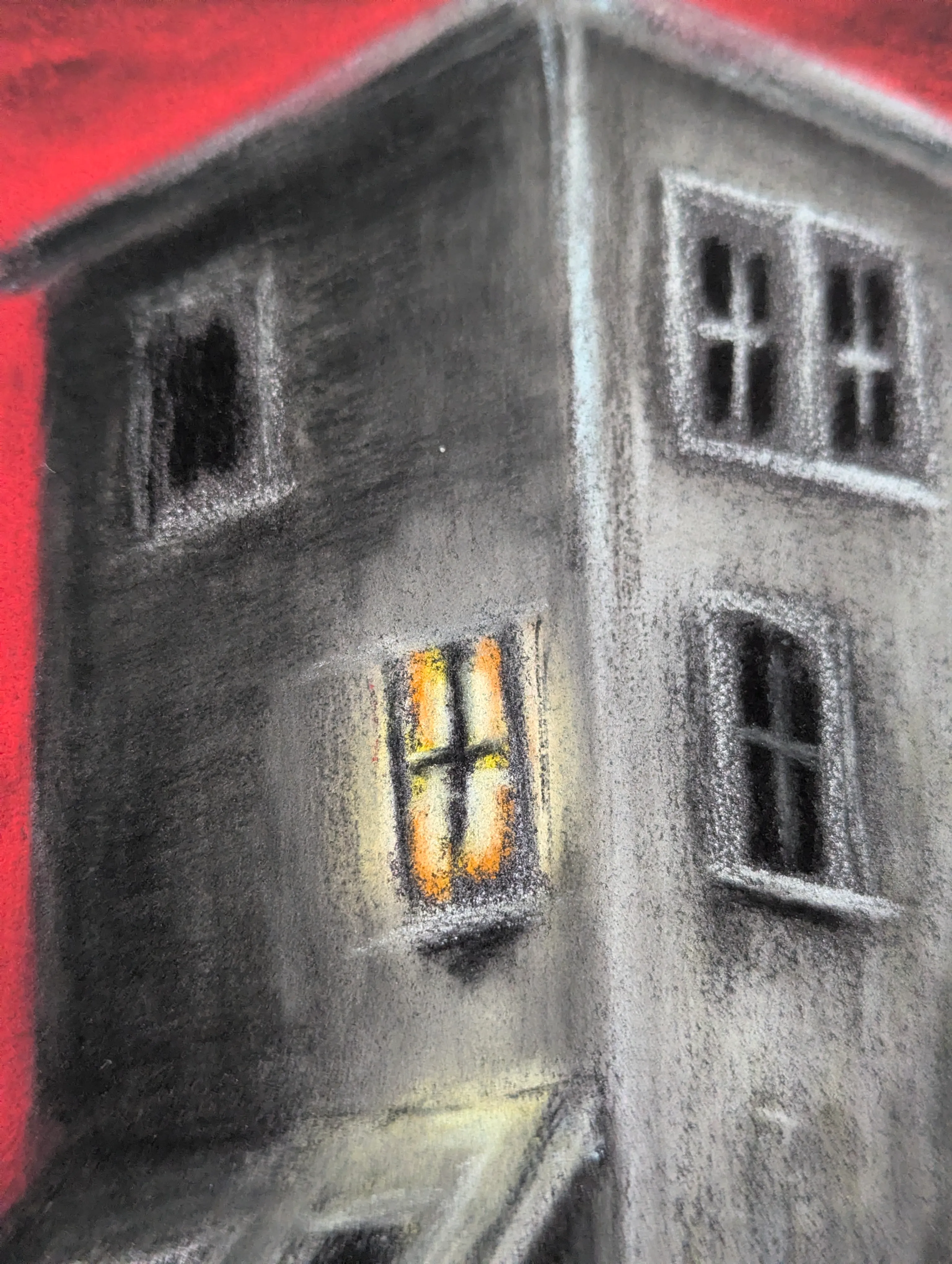 Under the black sun, soft pencils artwork by mmxxiii — detail 4